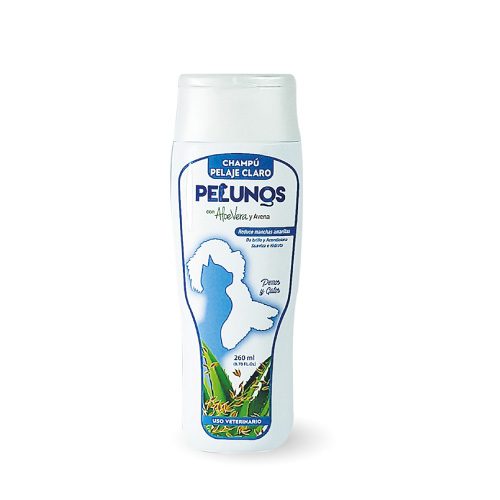 Shampoo Pelaje Claro Pelunos
